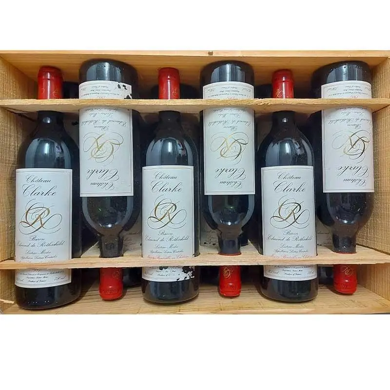 1987 Château Clarke Baron Edmond de Rothschild Listrac-Médoc - Privatkeller