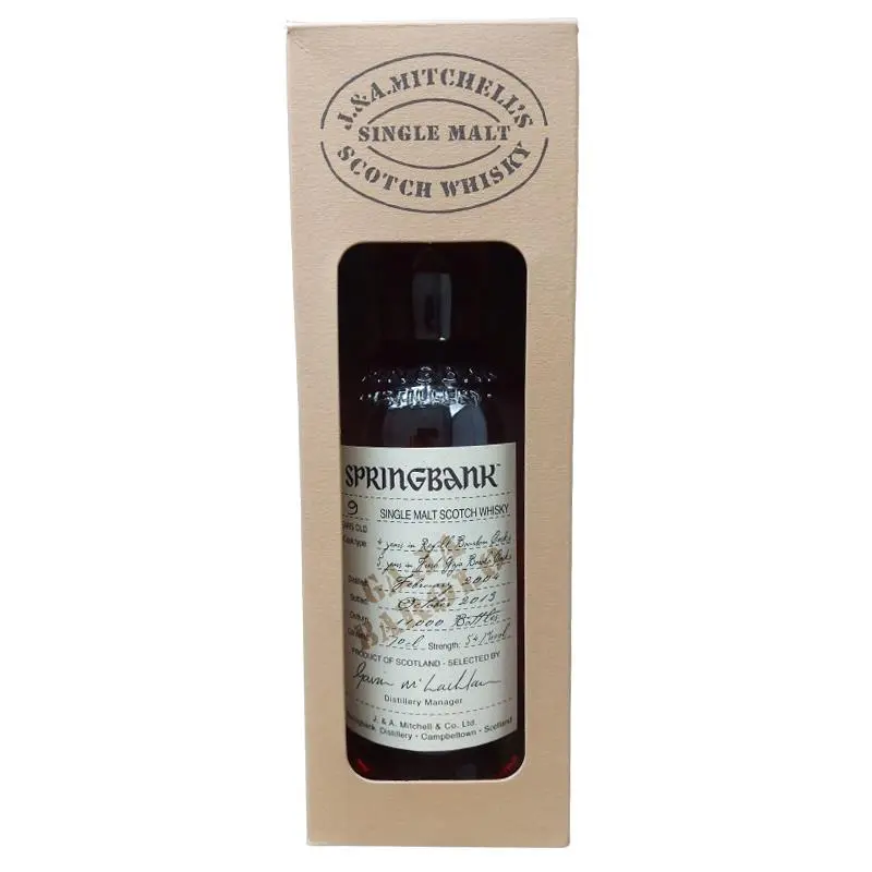 Springbank 9yrs Single Malt Scotch Whisky Gaja Barolo Cask - Privatkeller
