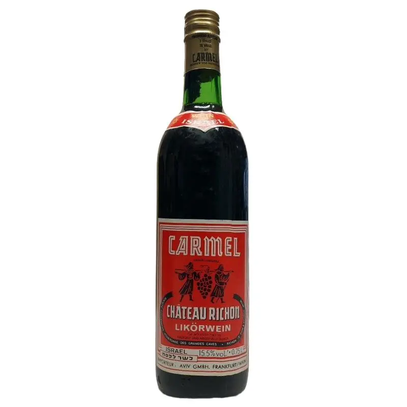 Carmel Château Richon Likörwein 1970er - Privatkeller