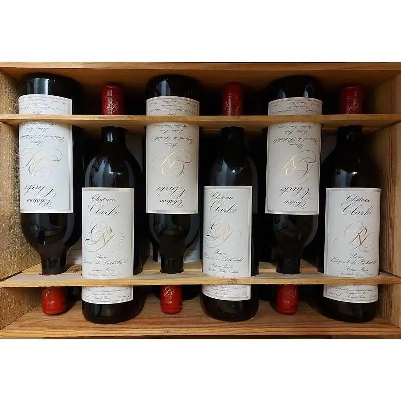 1990 Château Clarke Baron Edmond de Rothschild Listrac-Médoc - Privatkeller
