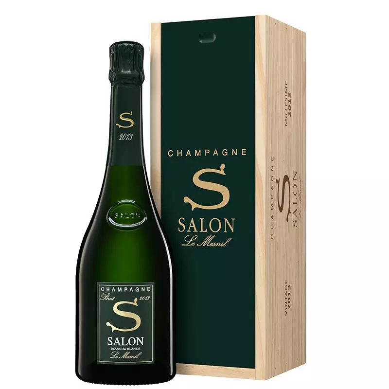 2013 Salon Blanc de Blancs Le Mesnil Champagne Brut in Originalholzkiste