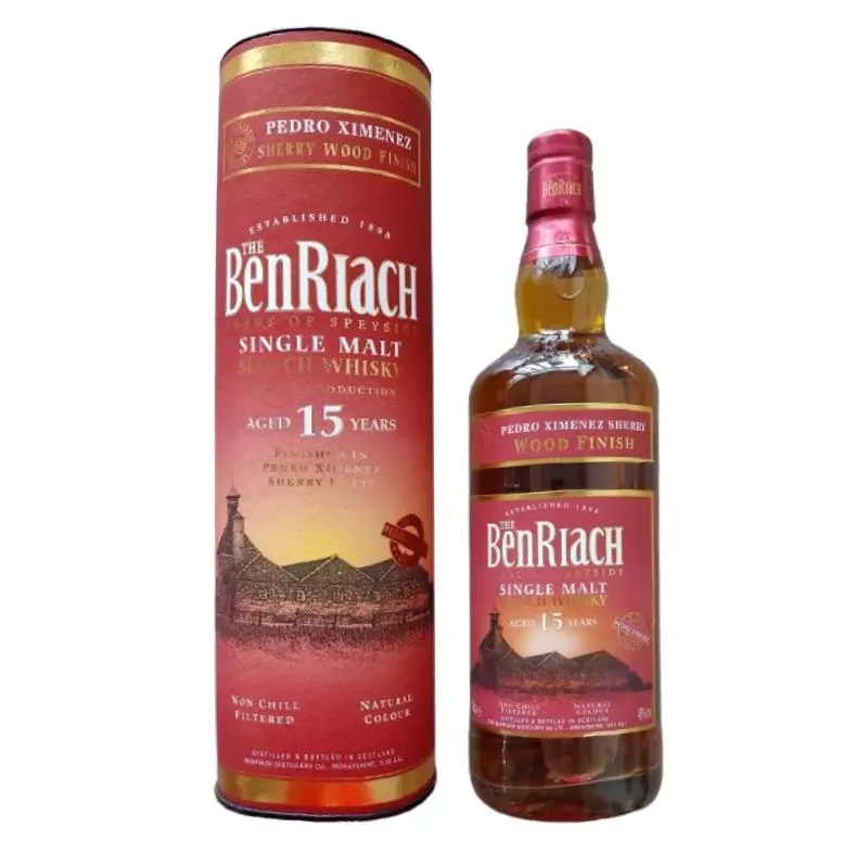 Benriach Pedro Ximenez Sherry Wood Finish Single Malt Scotch Whisky 15yrs - Privatkeller