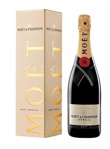 Champagner Moet & Chandon Brut Imperial in Präsentbox