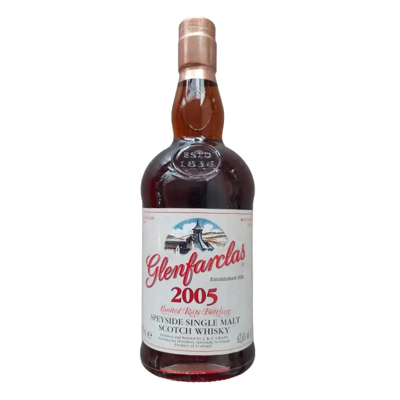 2005 Glenfarclas Ltd. Rare Bottling (110th Anniversary Flickenschild) Speyside Single Malt Scotch Whisky - Privatkeller
