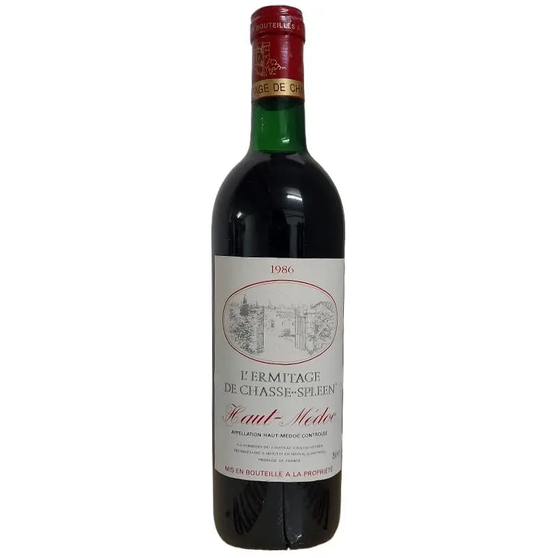 1986 L'Érmitage (Héritage) de Chasse-Spleen Haut-Médoc - Privatkeller