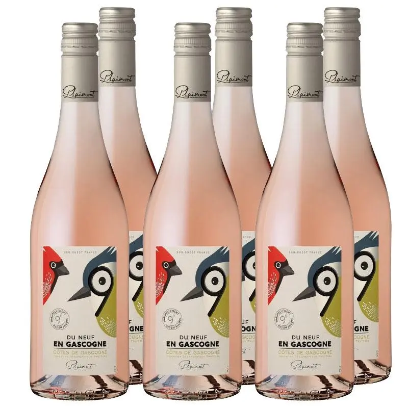 2024 Du Neuf en Gascogne Rosé 9 % vol. Alk. im Vorteilspaket