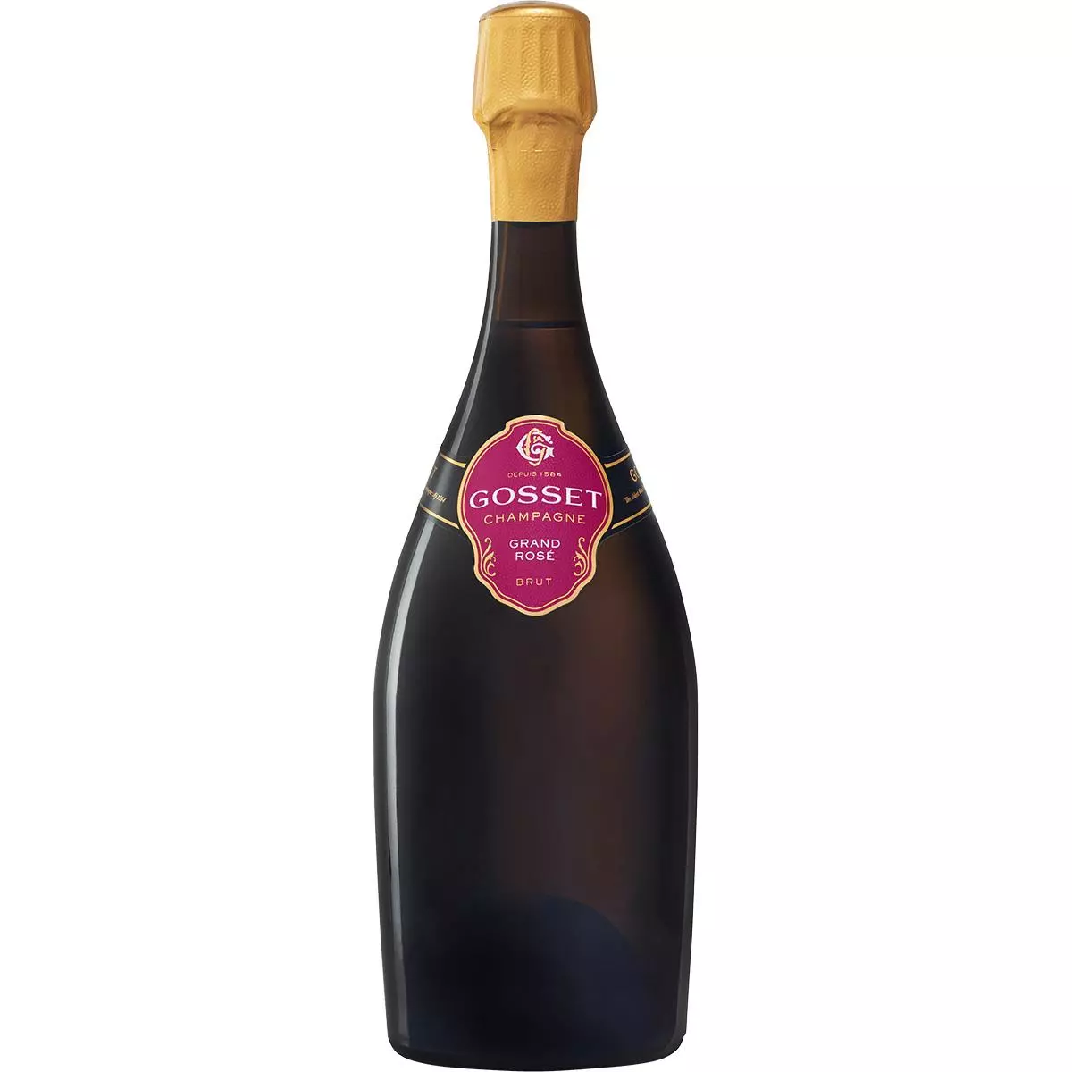 Champagner Gosset Brut Grand Rose Demi 0,375l
