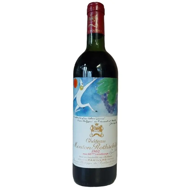 1982 Château Mouton Rothschild AC Pauillac - Privatkeller