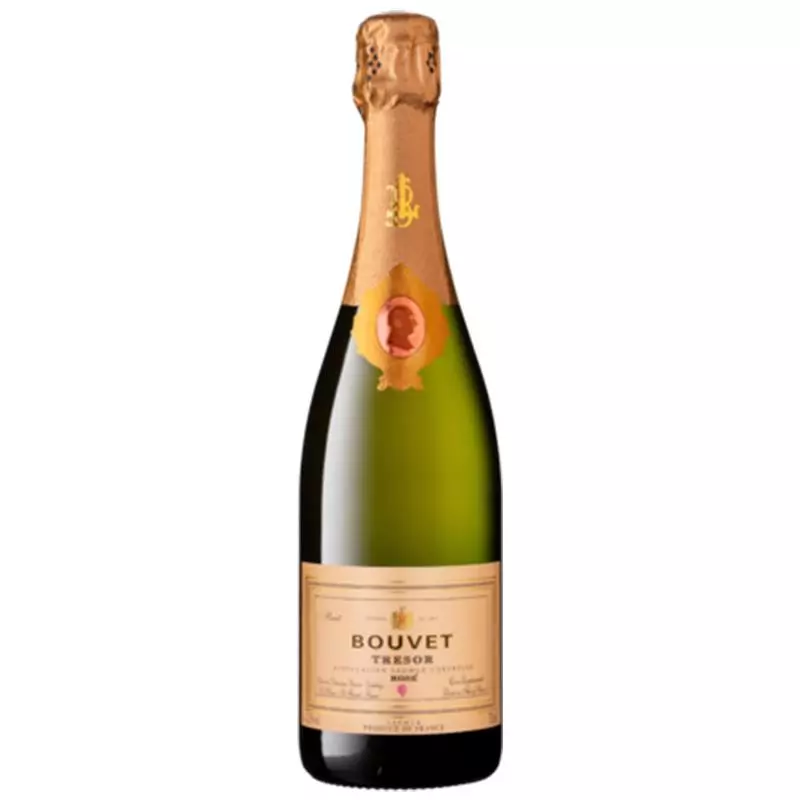 Cremant Tresor Brut Rose Bouvet Ladubay