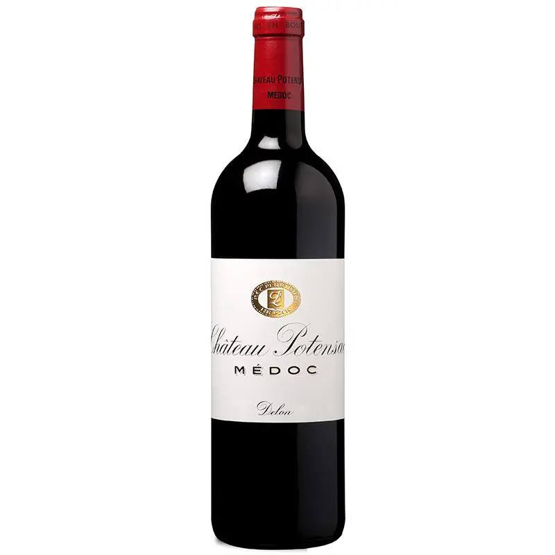 Bordeaux Chateau Potensac Medoc Vintage Holzkiste