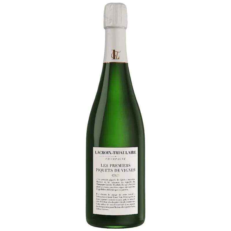 Champagner Les 1ers Piquets de Vignes Ltd. Edition Lacroix Triaulaire