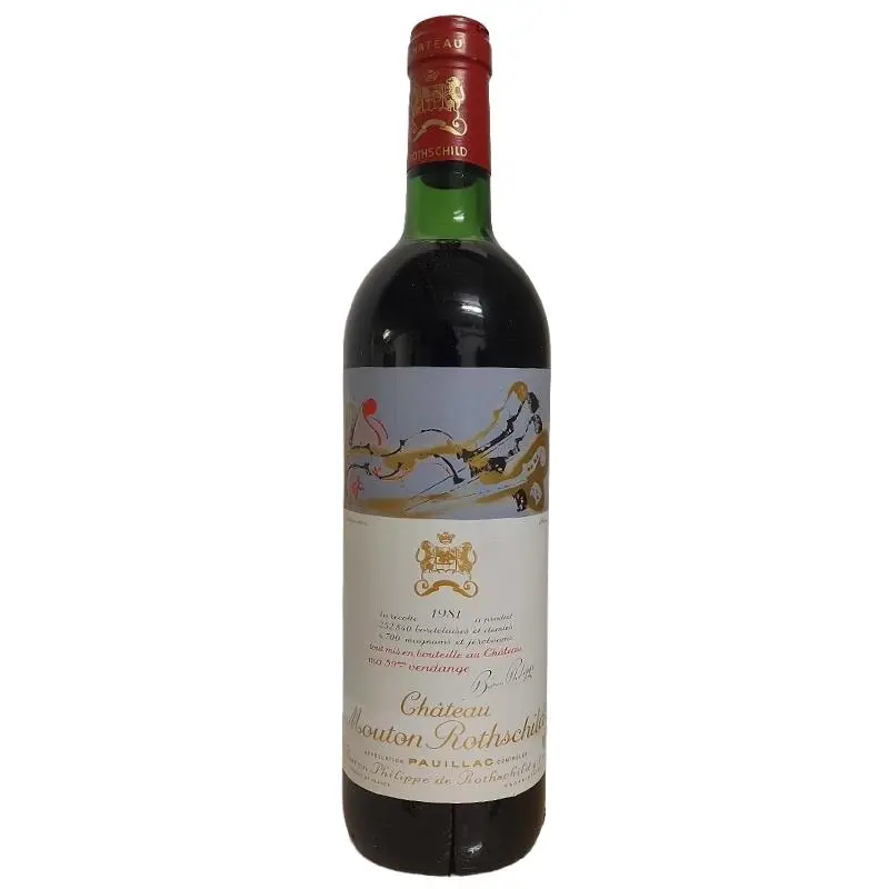 1981 Château Mouton Rothschild AC Pauillac - Privatkeller