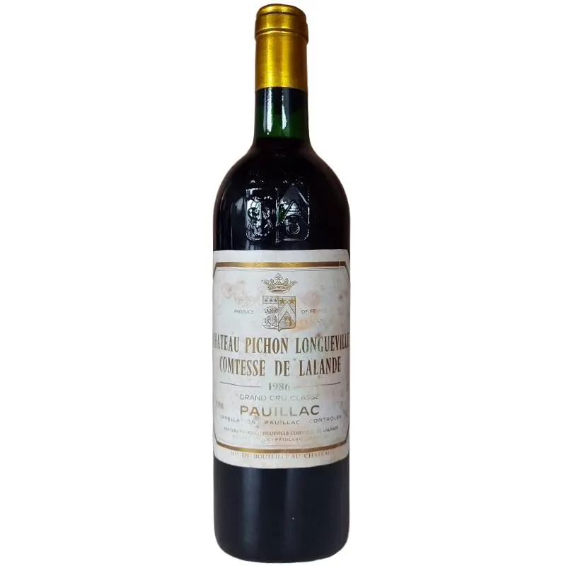 1986 Chateau Pichon Longueville Comtesse de Lalande Grand Cru Classe Pauillac Bordeaux