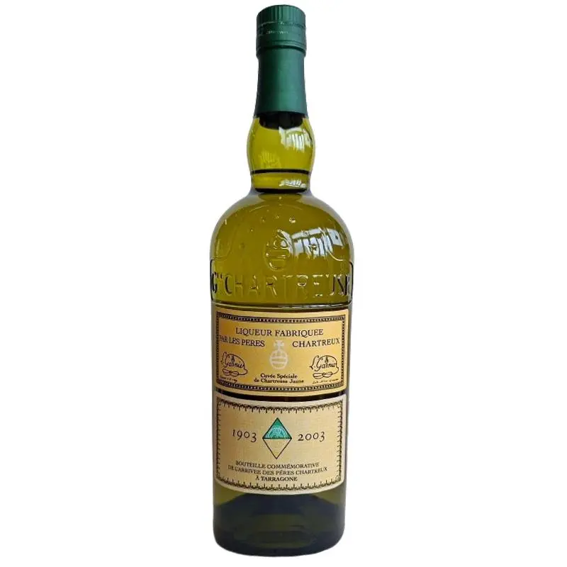 Chartreuse Jaune "Liqueur Commémorative 1903/2003" in Originalkarton