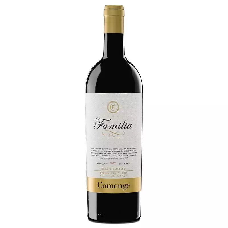 2019 Tempranillo Reserva della Familia Bodegas Comenge Ribera del Duero