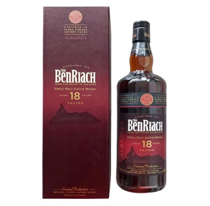 Benriach Albariza Peated Pedro Ximenez Sherry Casks Single Malt Scotch Whisky 18yrs - Privatkeller