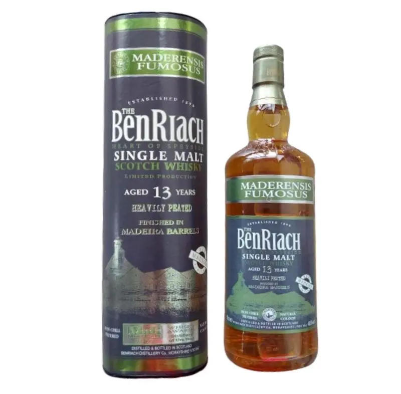 Benriach Maderensis Fumosus Single Malt Scotch Whisky 13yrs - Privatkeller