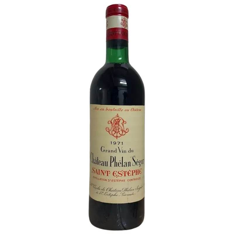 1971 Chateau Phelan Segur Saint Estephe Bordeaux