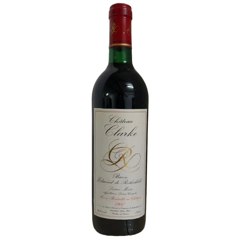 1987 Château Clarke Baron Edmond de Rothschild Listrac-Médoc - Privatkeller