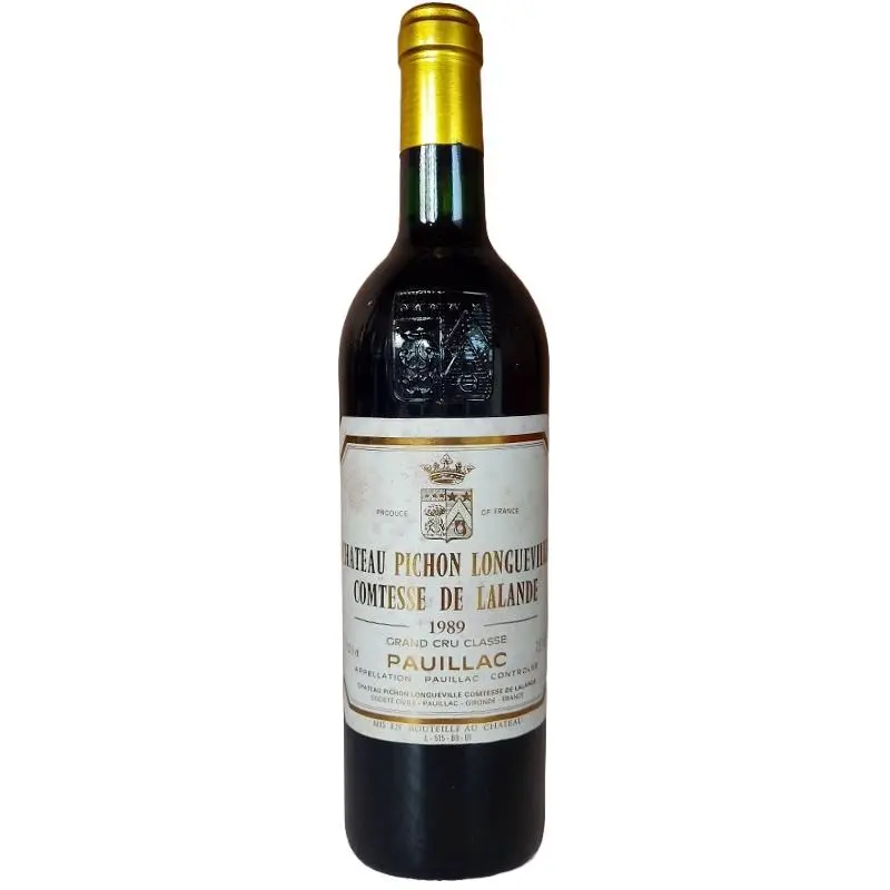 1989 Chateau Pichon Longueville Comtesse de Lalande Grand Cru Classe Pauillac Bordeaux