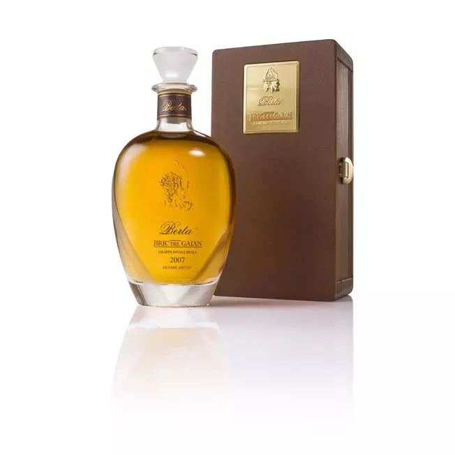 Berta Bric del Gaian 2015 | Grappa in der Holzkiste