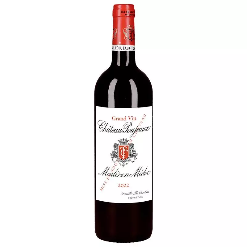 2022 Chateau Poujeaux Moulis en Medoc Bordeaux