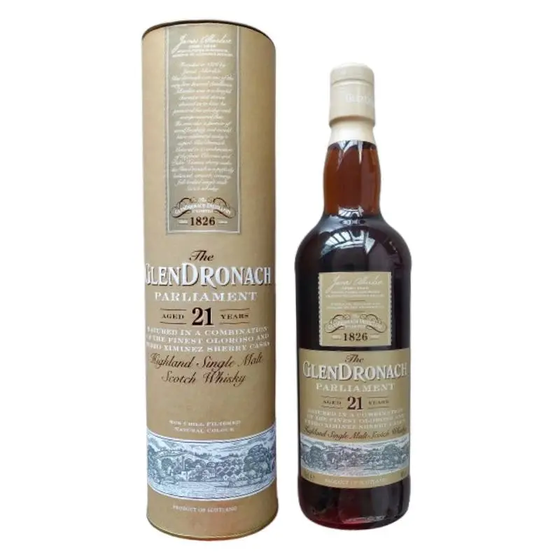 Glendronach 21yrs Parliament Oloroso & Ximenez Cask Highland Single Malt Scotch Whisky - Privatkeller