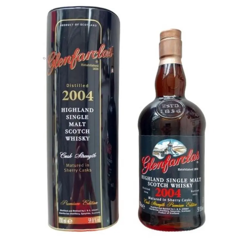 2004 Glenfarclas Cask Strength Premium Edition -2015er Version 1 of 6000- Privatkeller