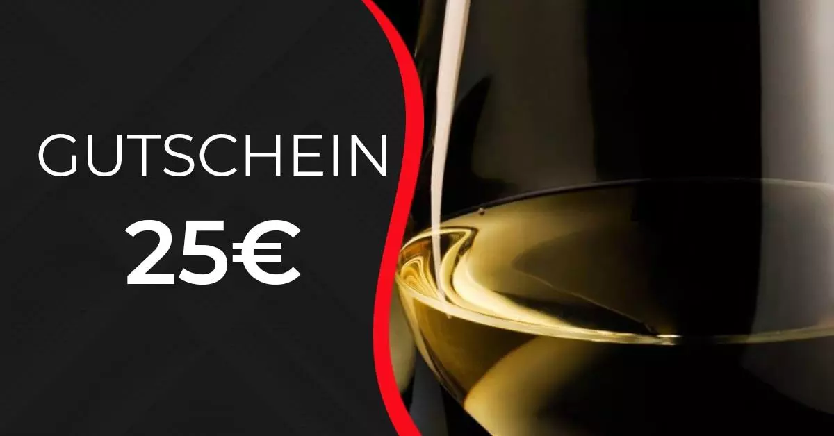 Geschenk Wein-Gutschein 25€