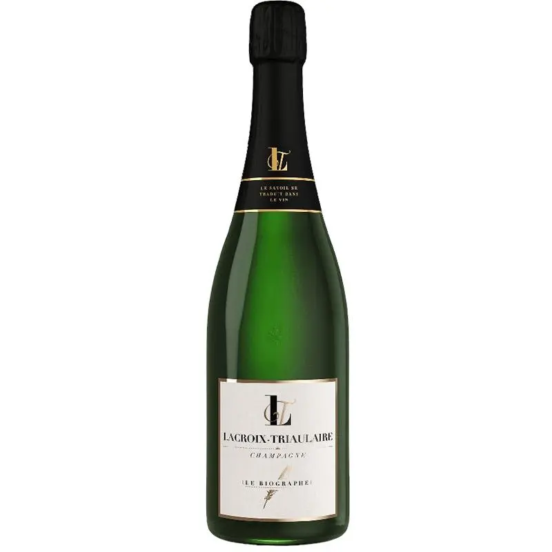 Champagner Le Biographe Brut Lacroix Triaulaire