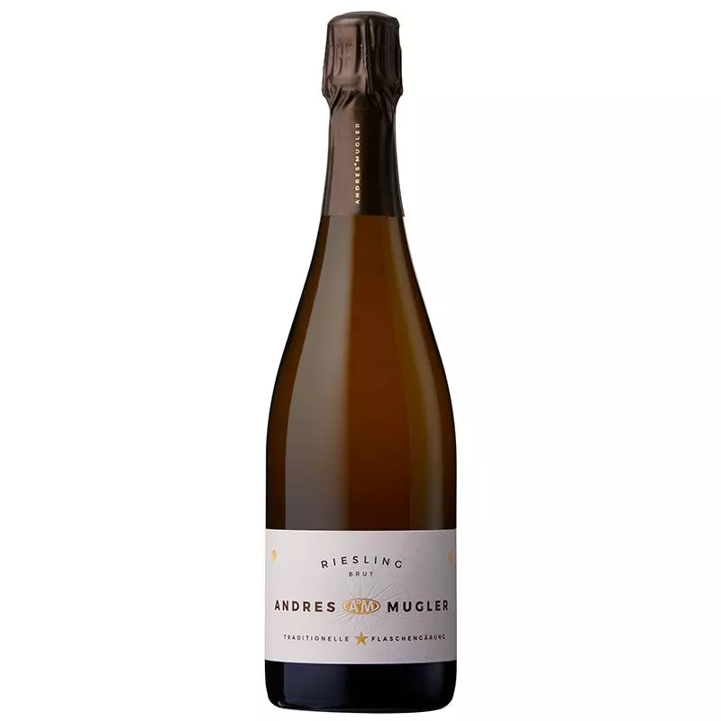 Riesling Sekt Brut Andres und Mugler Pfalz