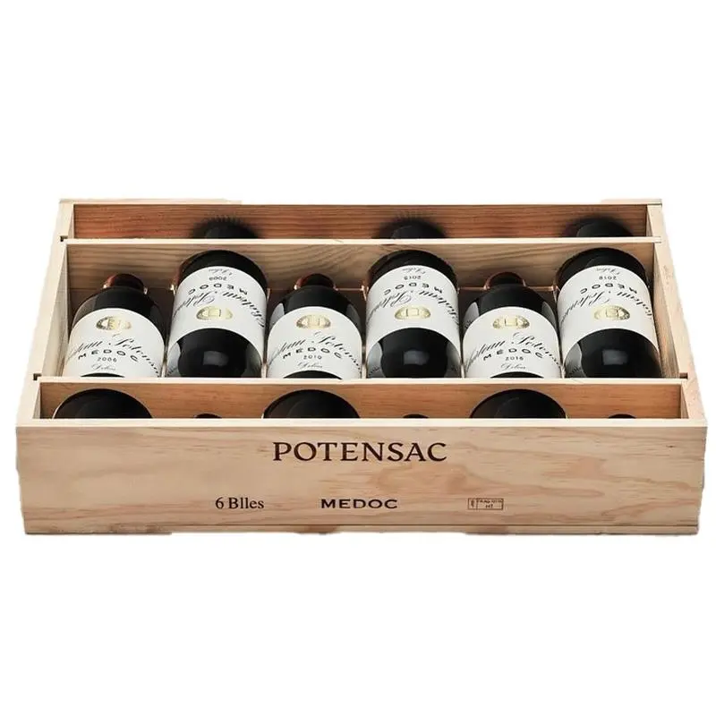 Chateau Potensac Medoc Vintage Holzkiste