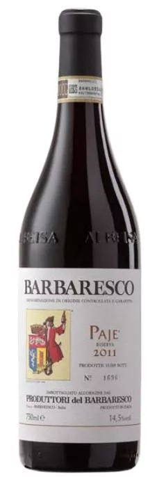 2011 Barbaresco Riserva Paje DOCG