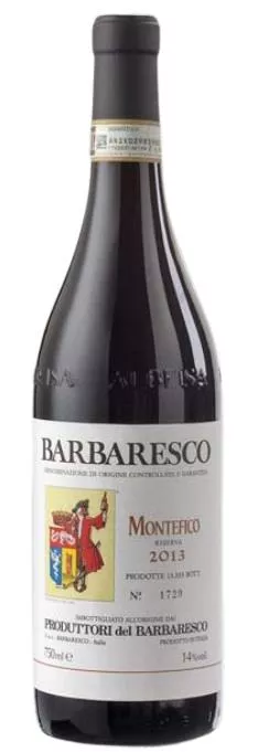 2013 Barbaresco Riserva Montefico DOCG 