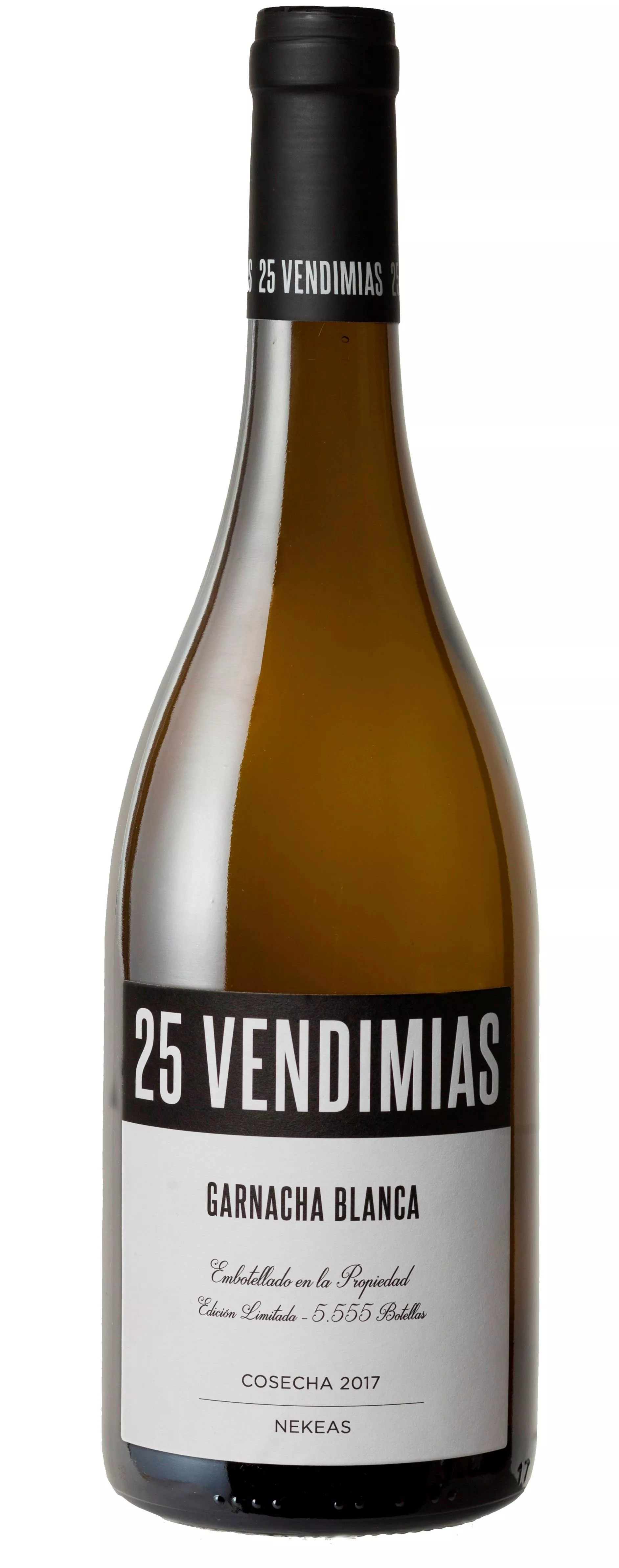 2017 "25 Vendimias" Garnacha Blanco DO