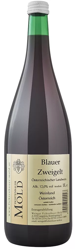 2019 Blauer Zweigelt 1,0 l Landwein