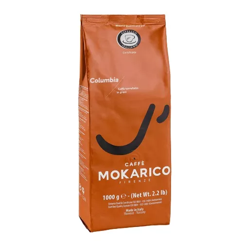Espresso Mokarico Columbia 1 kg ganze Bohnen