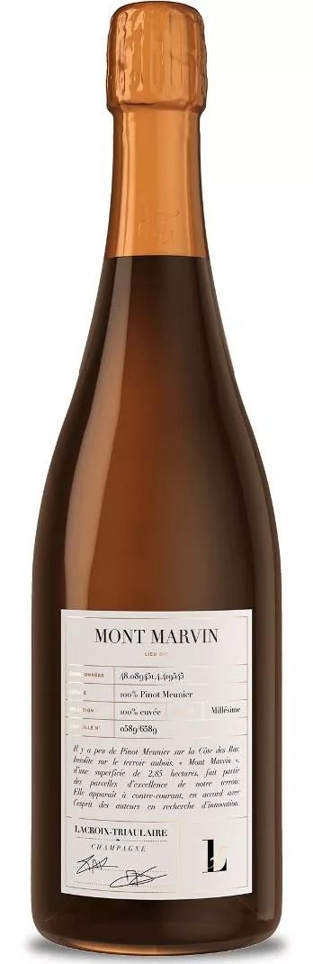 2011 Champagner Mont Marvin Extra Brut Lacroix-Triaulaire
