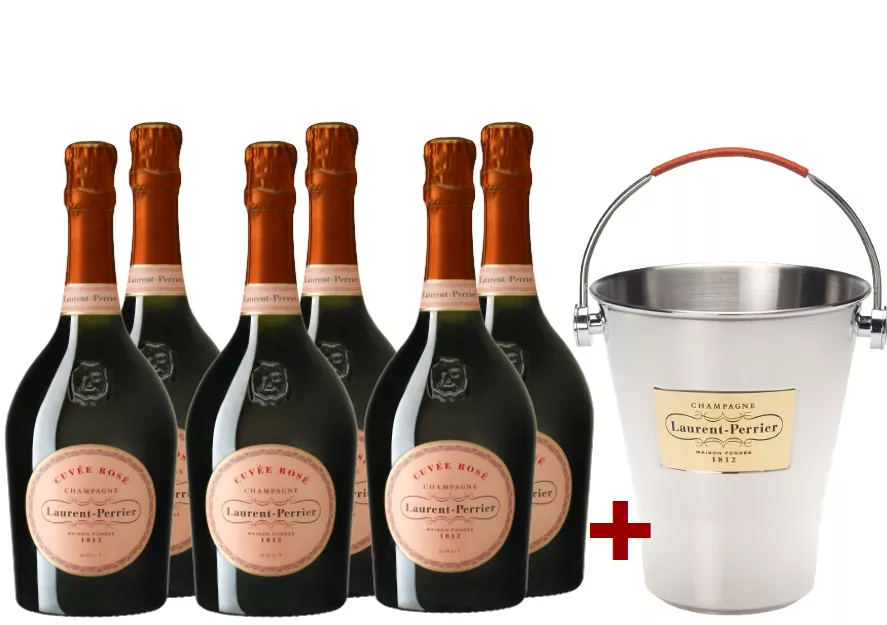 Brut Cuvée Champagne Rosé N.V. im Vorteilspaket