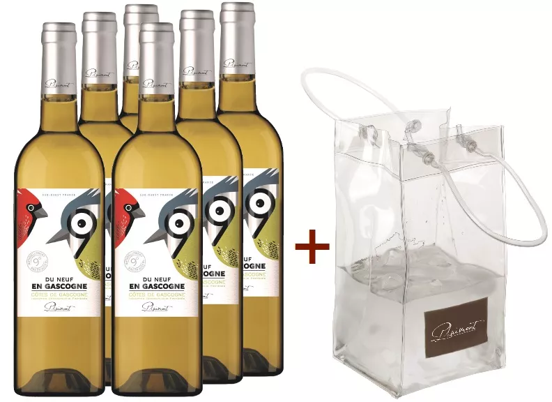 2020 Du Neuf en Gascogne 9 % vol. Alk. IGP im Vorteilspaket