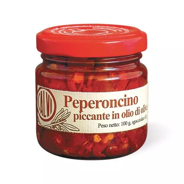 Calvi Peperoncino Piccante in Olio d’Oliva 100 g
