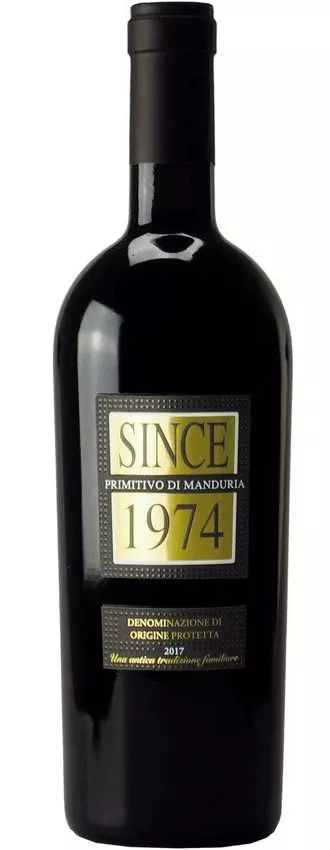 2018 Since 1974 Primitivo di Manduria DOP