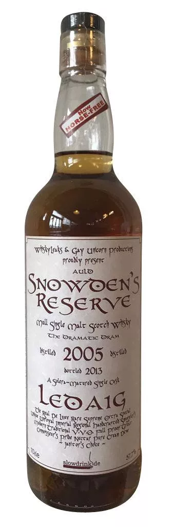 LEDAIG Snowden's Reserve Single Malt Whisky - 2005er
